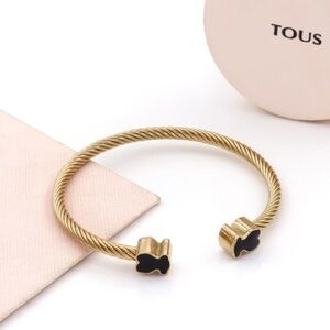 Bear Gold and Black Bracelet